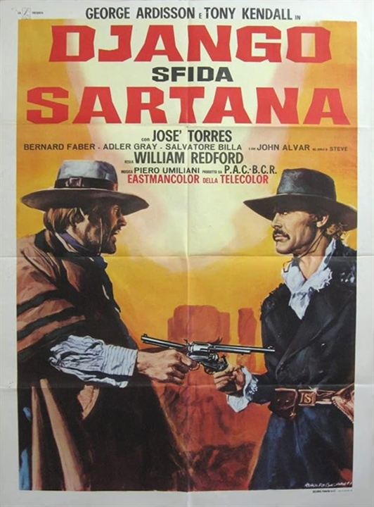 Django sfida Sartana : Kinoposter