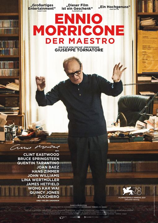Ennio Morricone - Der Maestro : Kinoposter