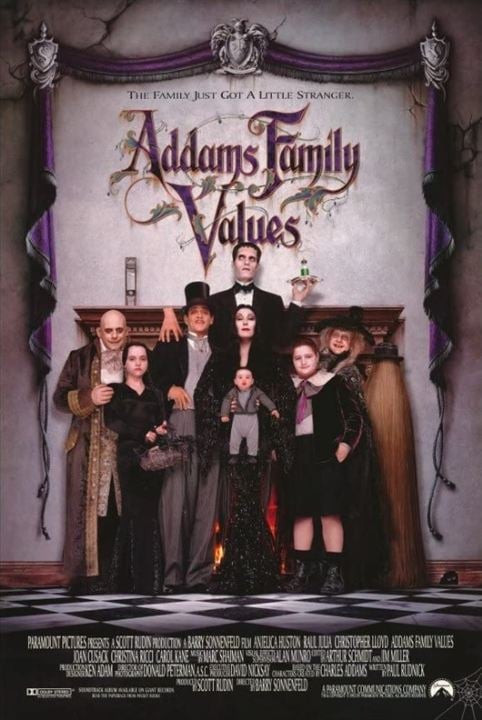 Die Addams Family in verrückter Tradition : Kinoposter