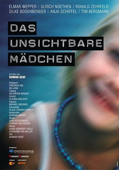 Das unsichtbare Mädchen : Kinoposter