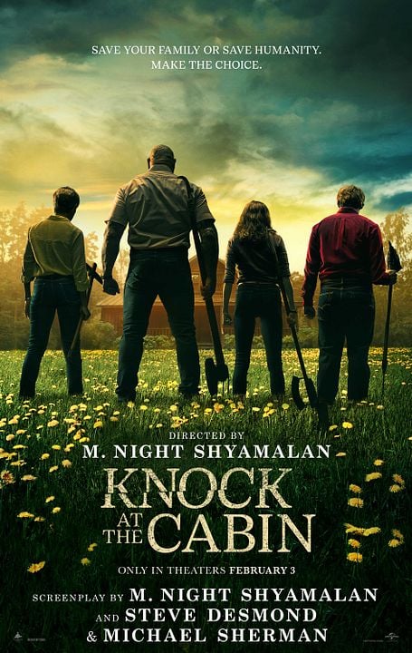 Knock At The Cabin : Kinoposter