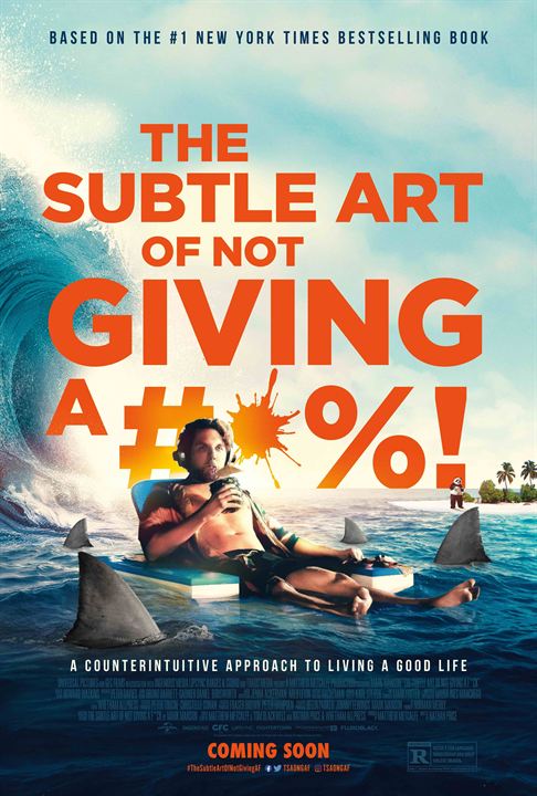 The Subtle Art of Not Giving a F*ck : Kinoposter