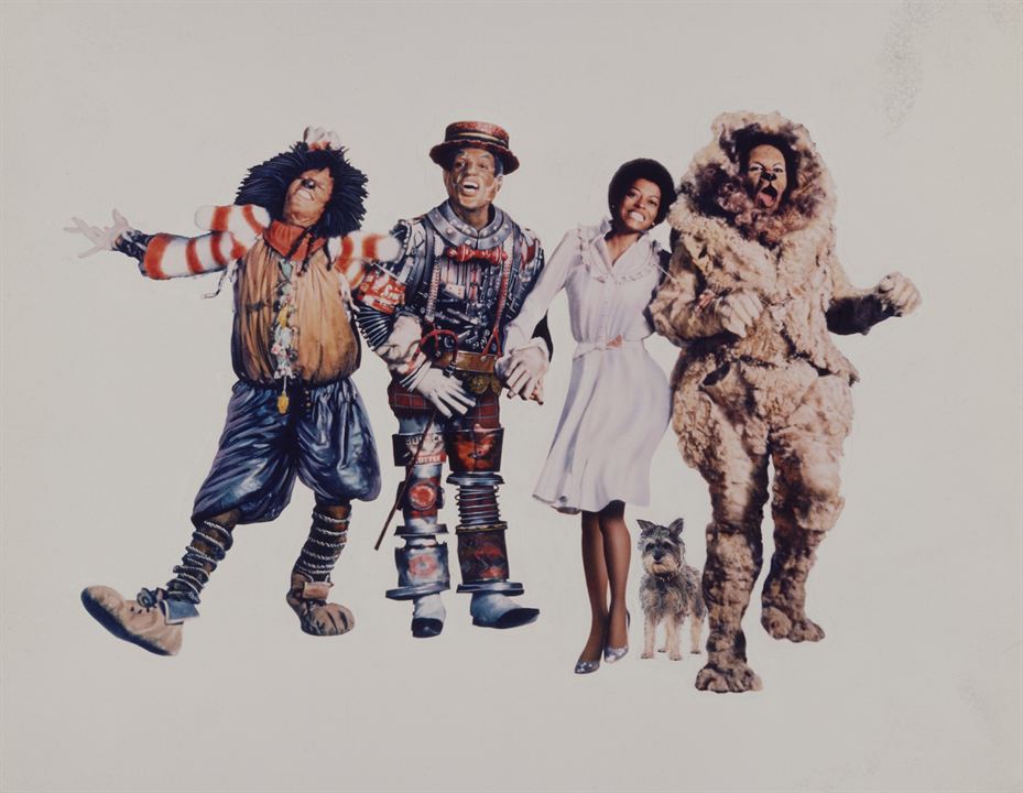 The Wiz - Das zauberhafte Land : Bild Diana Ross, Michael Jackson, Nipsey Russell, Ted Ross