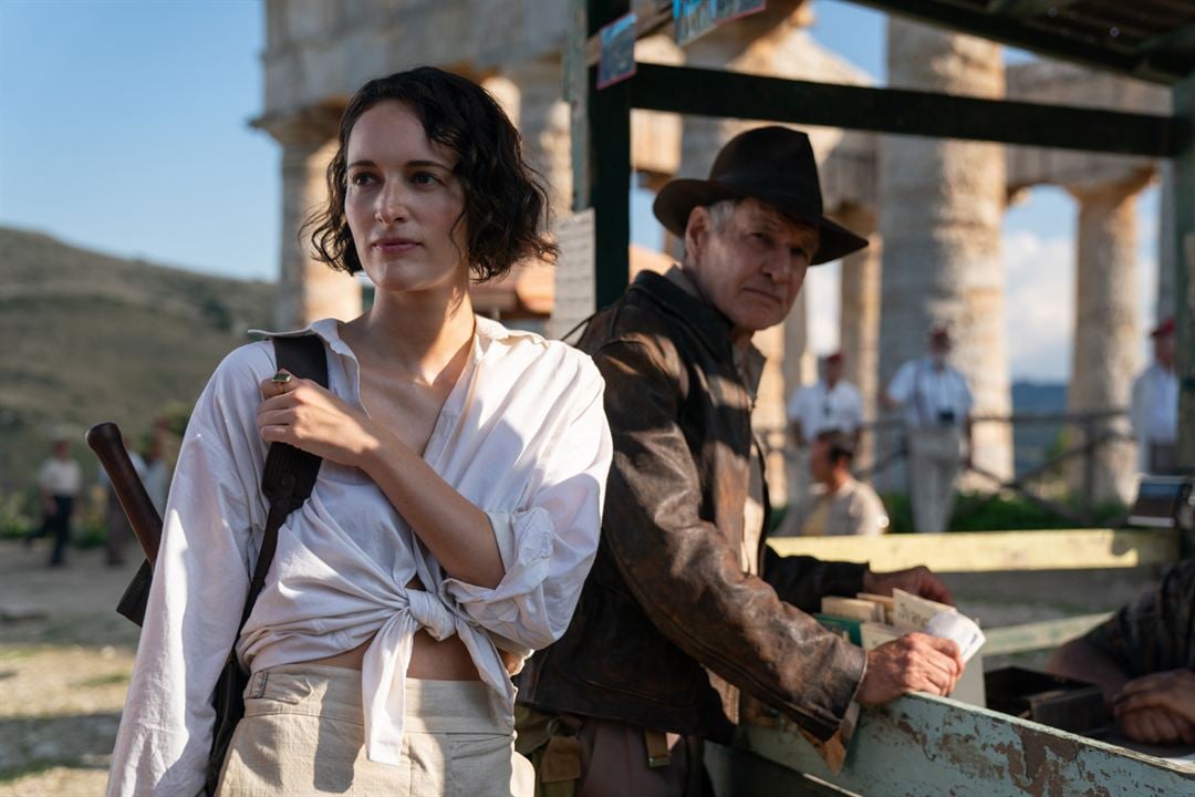 Indiana Jones und das Rad des Schicksals : Bild Harrison Ford, Phoebe Waller-Bridge