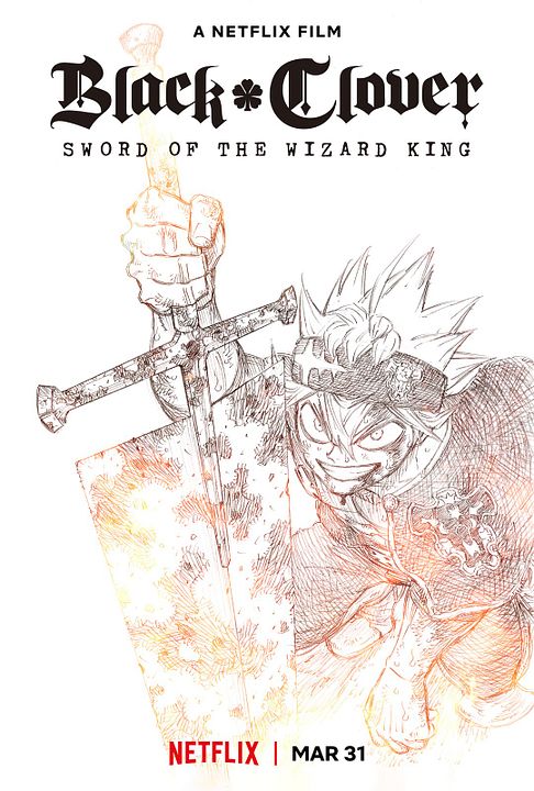 Black Clover: Sword Of The Wizard King : Kinoposter