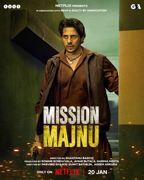 Mission Majnu : Kinoposter