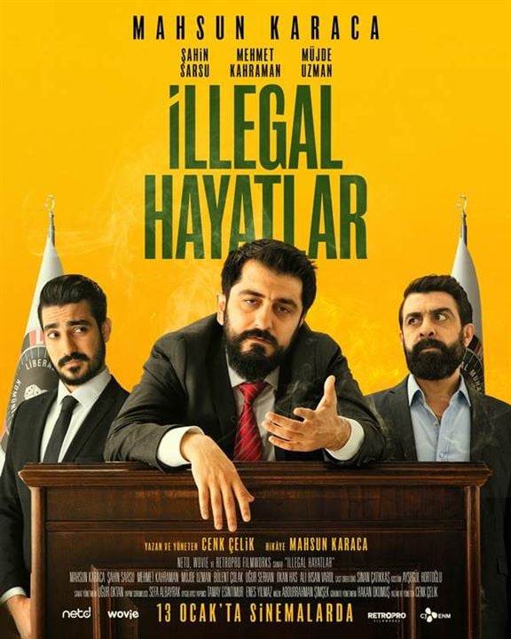 İllegal Hayatlar : Kinoposter