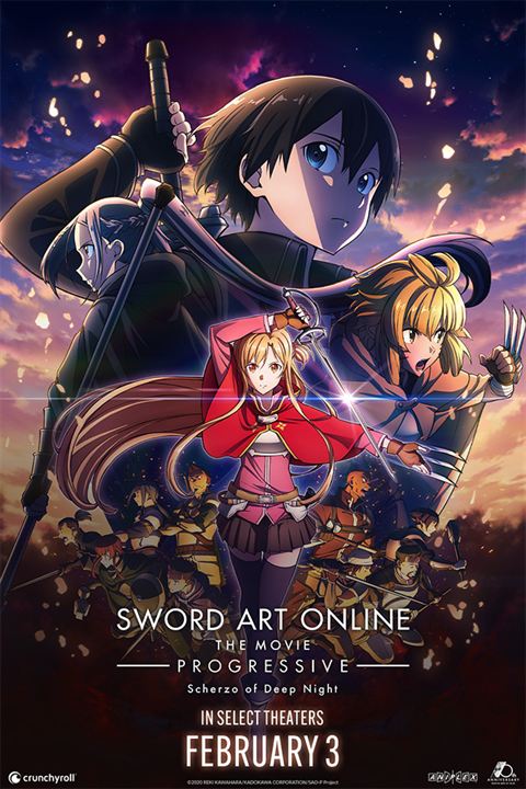 Sword Art Online The Movie: Progressive - Scherzo Of Deep Night : Kinoposter