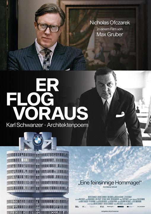 Er flog voraus - Karl Schwanzer I Architektenpoem : Kinoposter