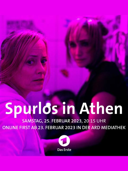 Spurlos in Athen : Kinoposter