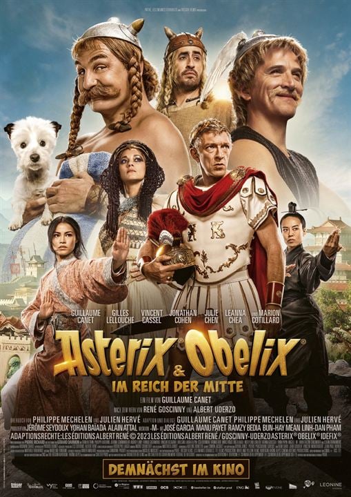 Asterix & Obelix im Reich der Mitte : Kinoposter