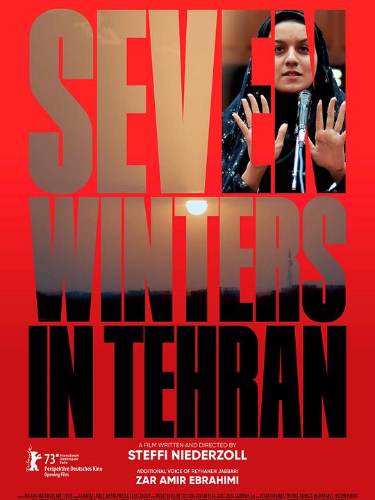 Sieben Winter in Teheran : Kinoposter
