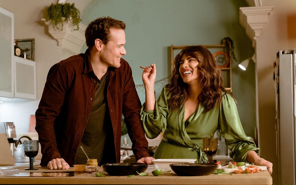 Love Again : Bild Priyanka Chopra Jonas, Sam Heughan