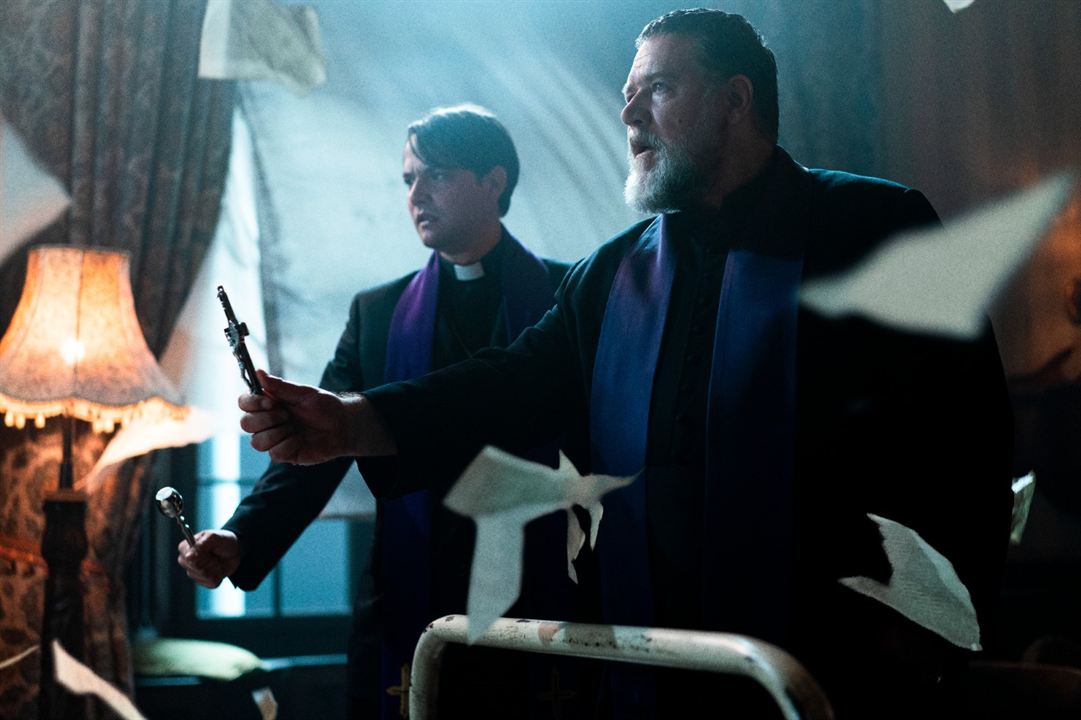 The Pope's Exorcist: Russell Crowe, Daniel Zovatto