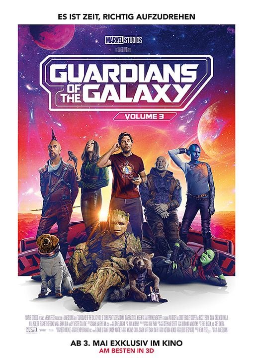 Guardians Of The Galaxy Volume 3 : Kinoposter