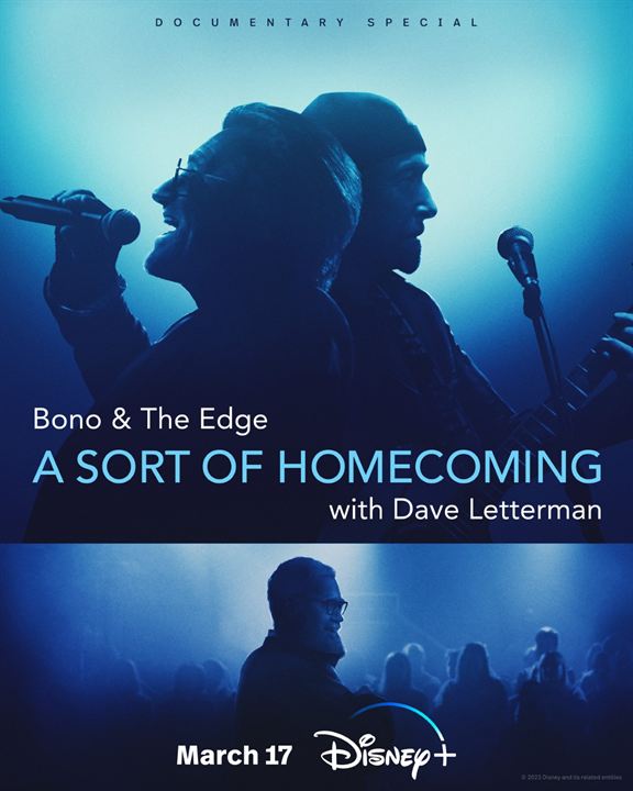 Bono & The Edge: A Sort of Homecoming with Dave Letterman : Kinoposter