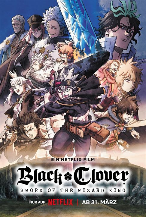 Black Clover: Sword Of The Wizard King : Kinoposter