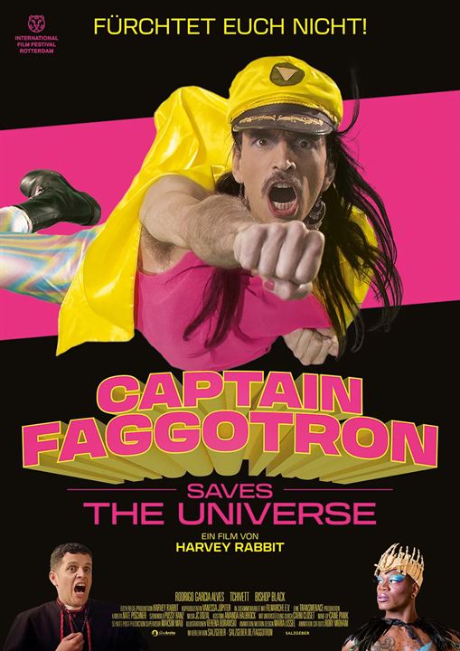 Captain Faggotron Saves The Universe : Kinoposter