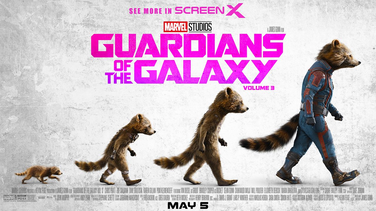Guardians Of The Galaxy Volume 3 : Kinoposter