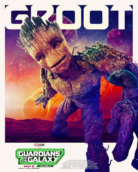 Guardians Of The Galaxy Volume 3 : Kinoposter