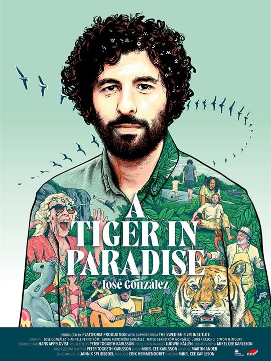 A Tiger in Paradise : Kinoposter