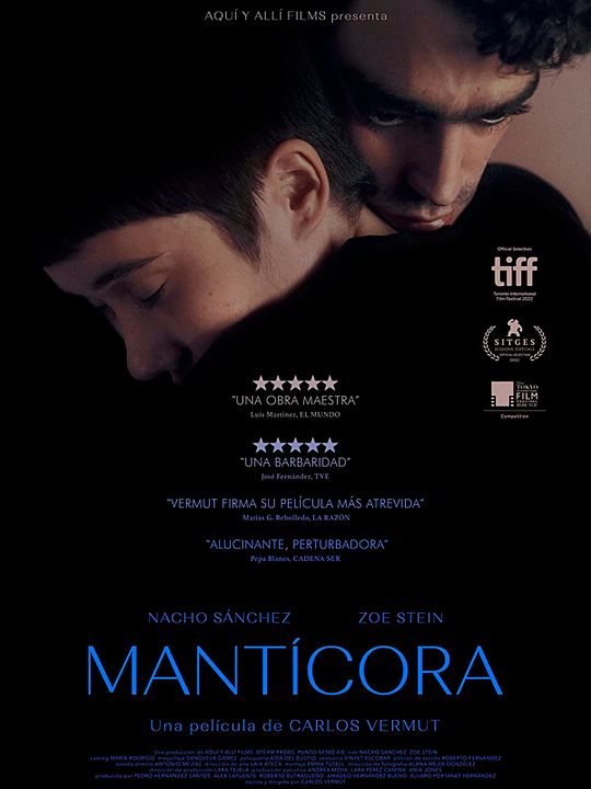 Mantícora : Kinoposter