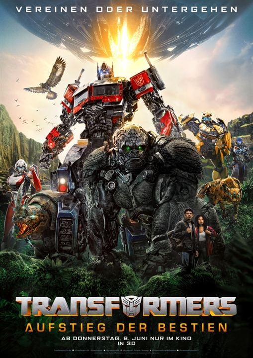 Transformers 7: Aufstieg der Bestien : Kinoposter