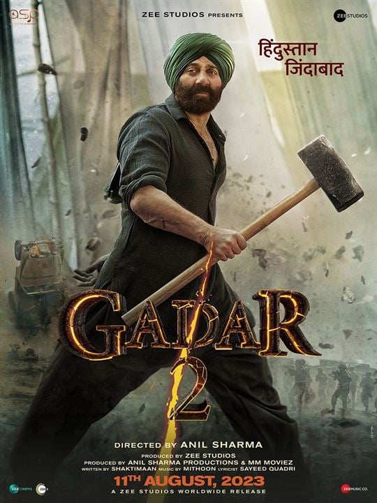 Gadar 2: The Katha Continues : Kinoposter