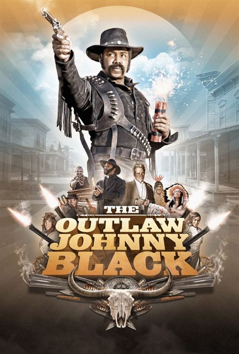 The Outlaw Johnny Black : Kinoposter