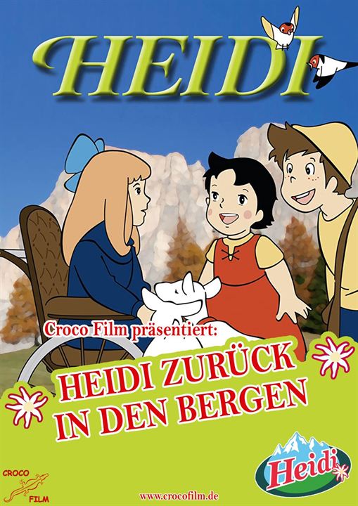 Heidi zurück in den Bergen : Kinoposter