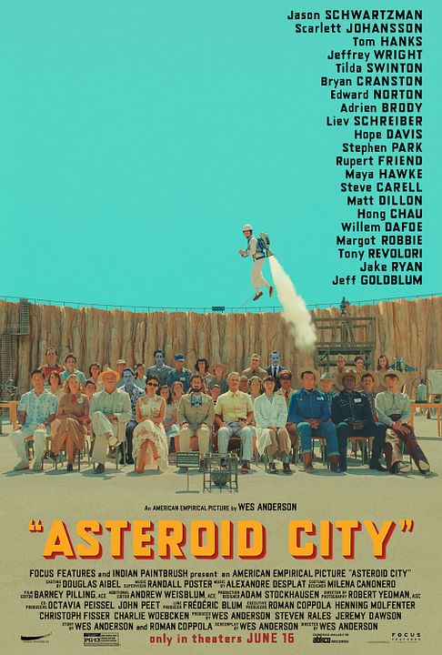 Asteroid City : Kinoposter