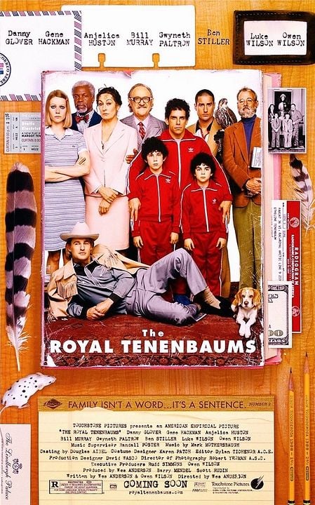 Die Royal Tenenbaums : Kinoposter