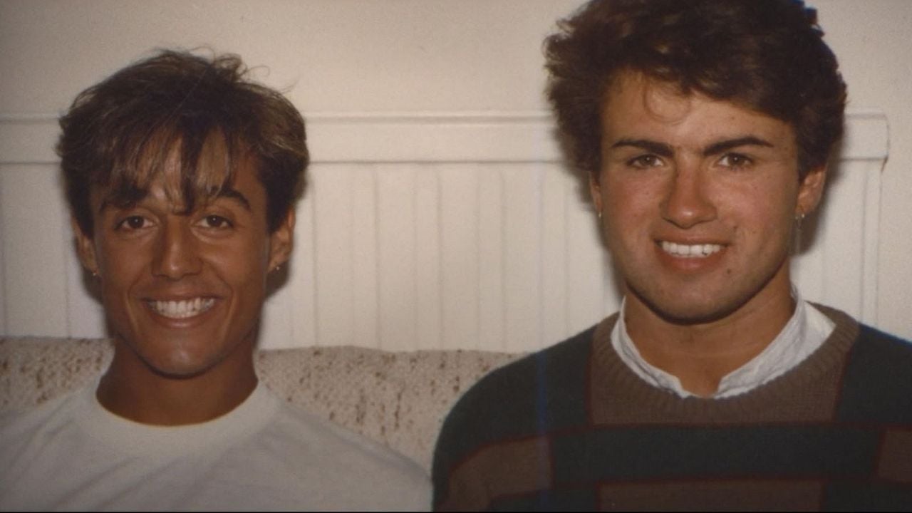 Wham! : Bild Andrew Ridgeley, George Michael