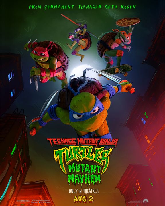 Teenage Mutant Ninja Turtles: Mutant Mayhem : Kinoposter