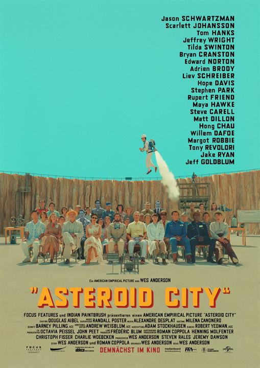 Asteroid City : Kinoposter