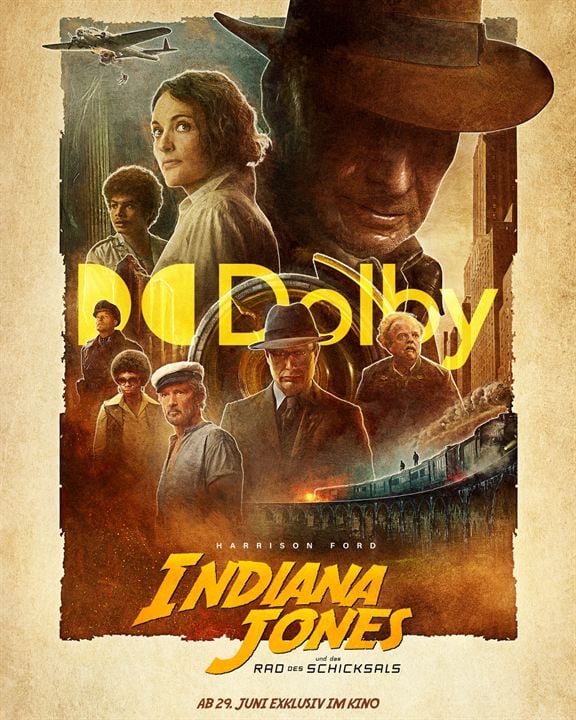 Indiana Jones und das Rad des Schicksals : Kinoposter