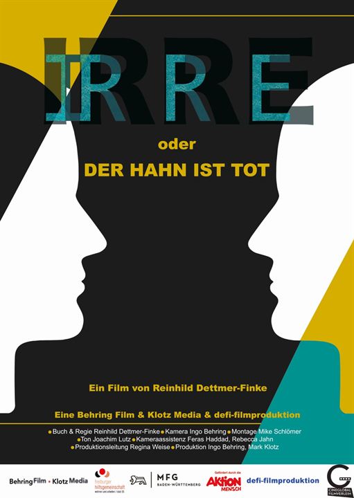 Irre oder Der Hahn ist tot : Kinoposter