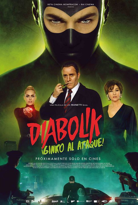 Diabolik wird gejagt : Kinoposter