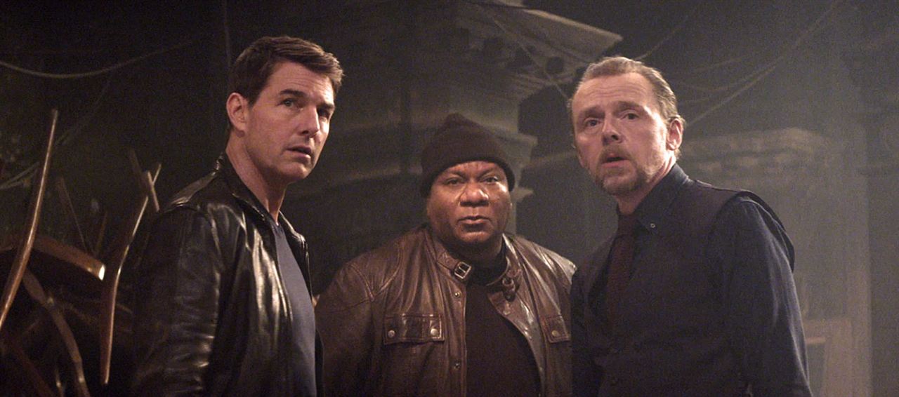 Mission: Impossible 7 - Dead Reckoning : Bild Ving Rhames, Tom Cruise, Simon Pegg