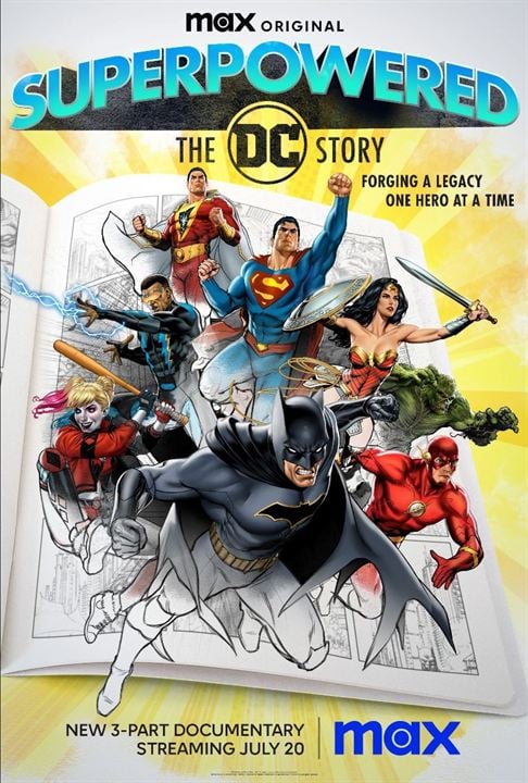 Superpowered: The DC Story : Kinoposter