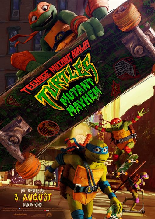 Teenage Mutant Ninja Turtles: Mutant Mayhem : Kinoposter