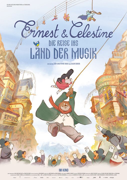 Ernest & Célestine: Die Reise ins Land der Musik : Kinoposter