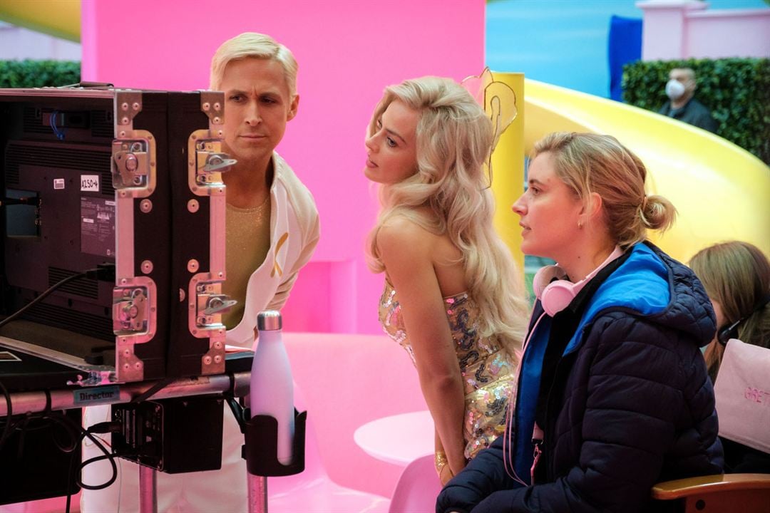 Barbie : Bild Ryan Gosling, Greta Gerwig, Margot Robbie