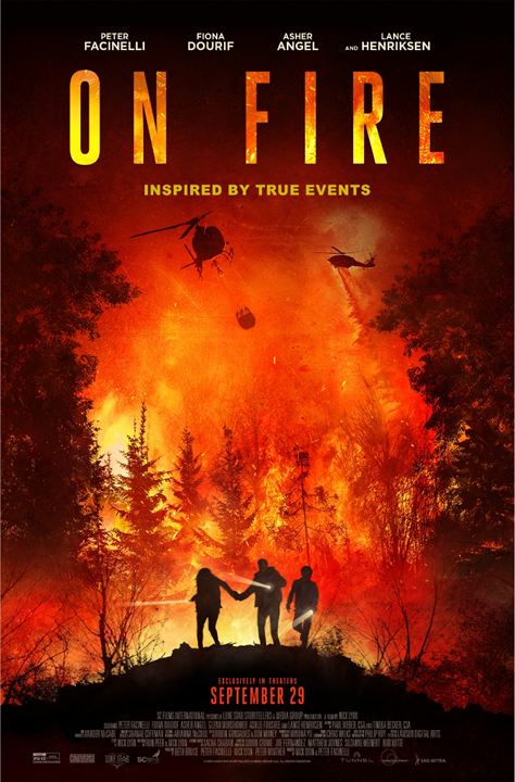 On Fire - Der Feuersturm : Kinoposter