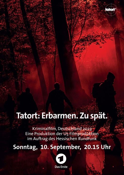 Tatort: Erbarmen. Zu spät. : Kinoposter