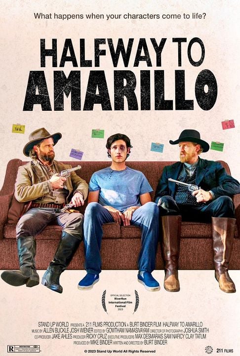 Halfway to Amarillo : Kinoposter