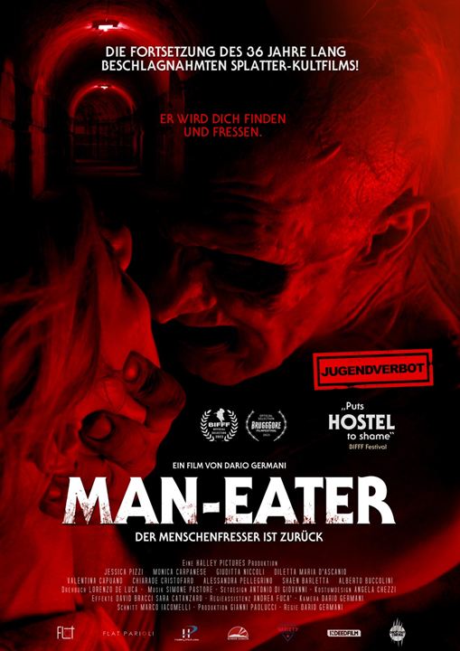 Man-Eater - Der Menschenfresser ist zurück : Kinoposter