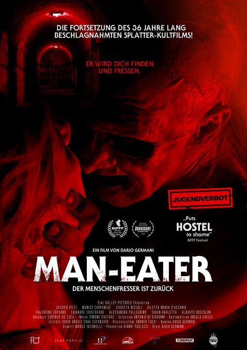 Man-Eater - Der Menschenfresser ist zurück : Kinoposter