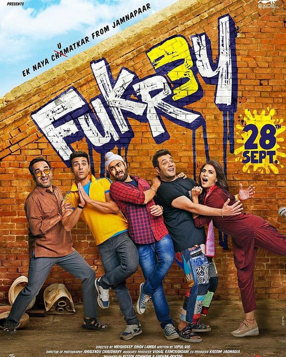 Fukrey 3 : Kinoposter