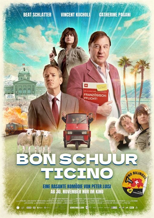 Bon Schuur Ticino : Kinoposter